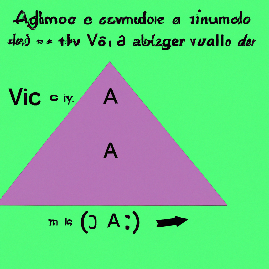 Cálculo del Área de un Triángulo Obtuso